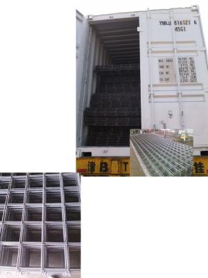 Malha do quadrado do Rebar HRB 500E do aço de reforço do × 2.4m da casa pré-fabricada 6m