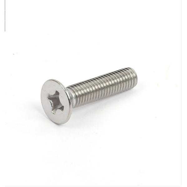 Din 965 Stainless Steel Fasteners 4.8 Grade Cross Recessed Countersunk Head Screws