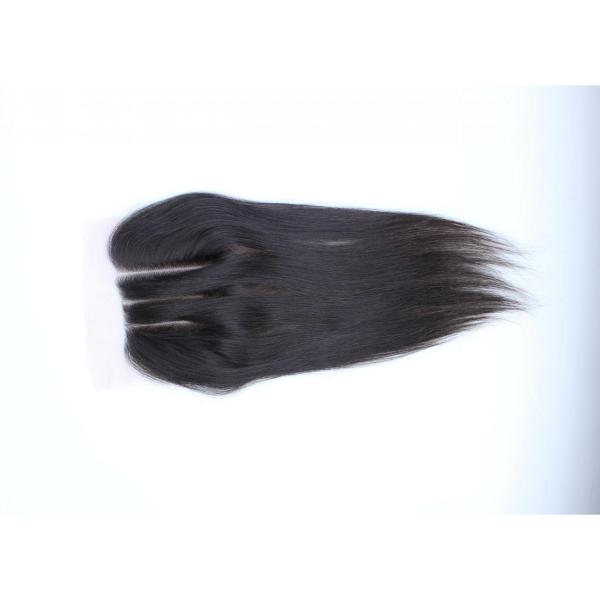 Large Stock Order Natural Color Straight Brazilian Hair Remy Lace Front Closure