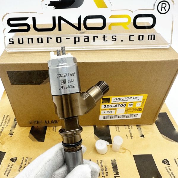 326-4700 3264700 Excavator E320D 320DL 323D C6.4 Fuel Injector Engine Spare Parts Fuel Injector