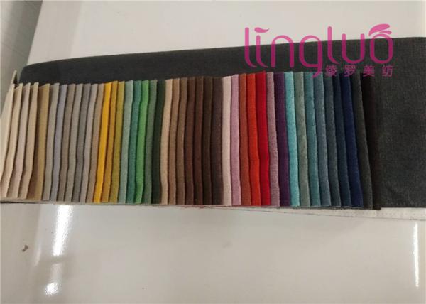 Multiple Yarn Combinations 340gsm Poly Linen Fabric