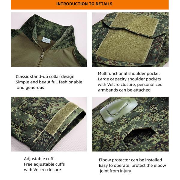 Russian Army Military Camouflage Suit G2 Frog Suit S-4XL Acu Military Uniform