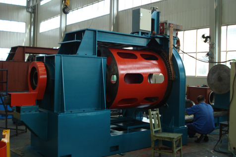 Wire Wrapped Cylinder Screen Welding Machine 2300MM Height With Ball Scew / Linear Guide