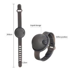 Adjustable 2020 Hot Sale Band Wristband Silicone Adjustable Sterilization Dispenser Disinfection Hand Sanitizer with Bracelet