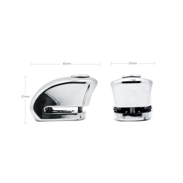 China Supply  Smart Family Electric Smart Alarm Lock Alarm Disc Brake Lock Motorcycle Steering Lock BL16