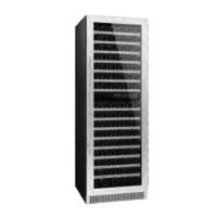 Display comercial de luxo congelador de vinho tinto Equipamento de refrigeração
