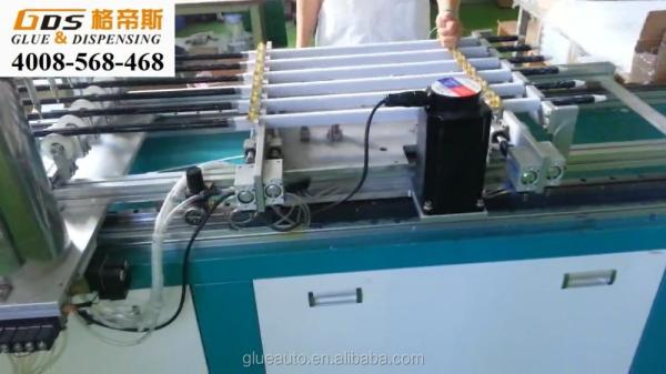400pcs/h Glue Dispensing Machine T8 Glass Tube Automatic Glue Dispenser 2000W
