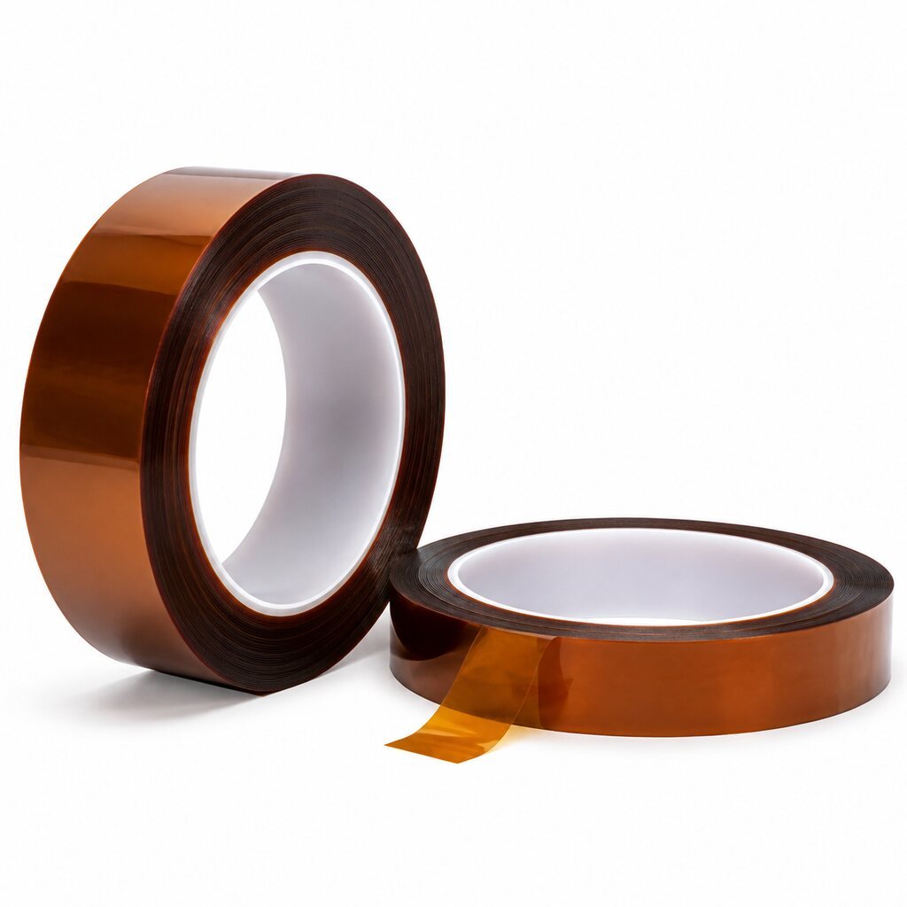Brown PET High-Temperature Tape (Amber Polyester Masking Tape / Brown PET