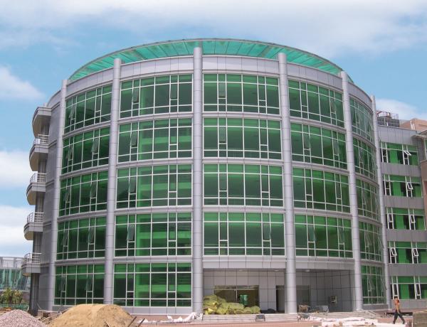 Antibacterial Alloy Aluminum Panel Curtain Wall 0.21~0.5 mm Aluminum Skin  Decorative Wall Panels