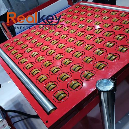 Warehouse Logistics High Speed Parcel Sorting System Machine Conveyor Swivel Wheel Sorter Single Sorting Module