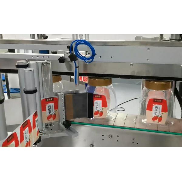 Etiquetado de botellas de doble cara con etiquetador de etiquetas multifunción totalmente automático FK911