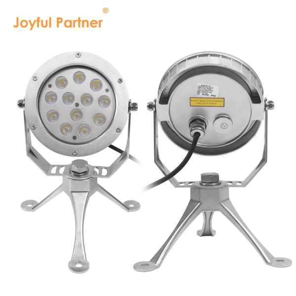 Alta potência LED luz subaquática IP68 24V DC Suporte DMX controlador