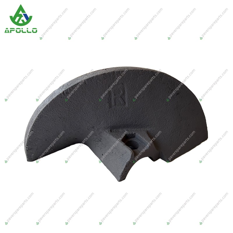 APOLLO Mitsubishi MF31WB Main Engine Blade RIGHT Auger Blade RH for Asphalt Pavers
