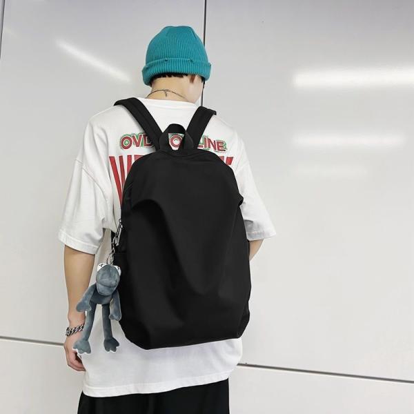 Simple Backpack Fashion Large-Capacity Travel Backpack Female Casual College Student Junior High School School Bag