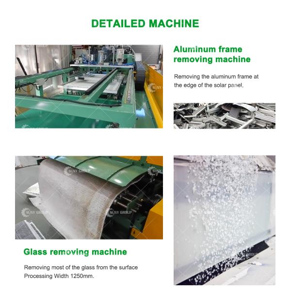 Cost Efficiency Solar Panel Cell Sheet Recycling Plant for Used Photovoltaic Panels (Эффективность солнечных панелей) Завод по переработке фотоэлектрических панелей