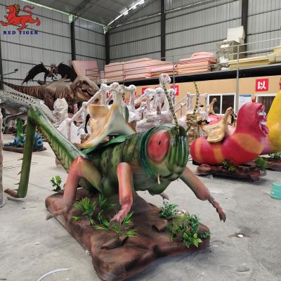 T Rex Animatronic Dinosaur Ride resistente às intempéries 12 meses de garantia