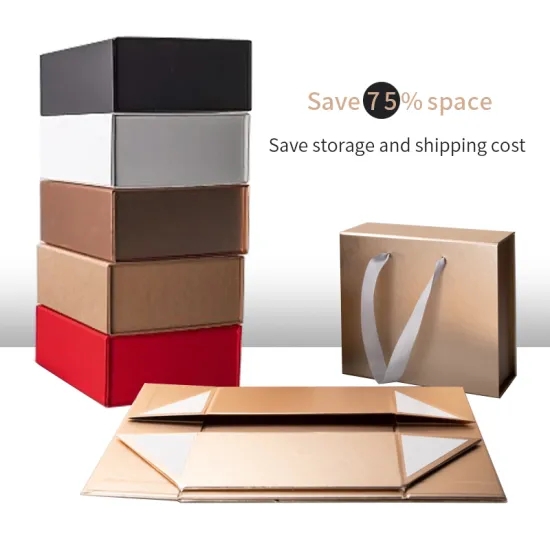 FSC A3 Size White Magnetic Gift Box Matte Paper Jewellery Packaging