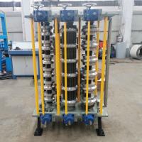 Rabattement courbant la machine de rouleaux de panneau de toit épaisseur de 0.3mm - de 0.8mm