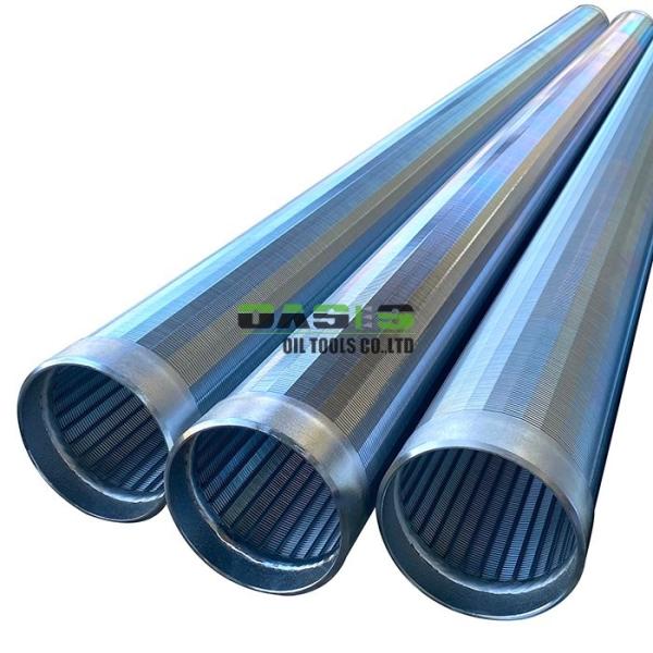 Water Well Filtration Oil and Gas Well Screening and Wastewater Treatment with Welded Continuous Slot Wedge Wire Screens