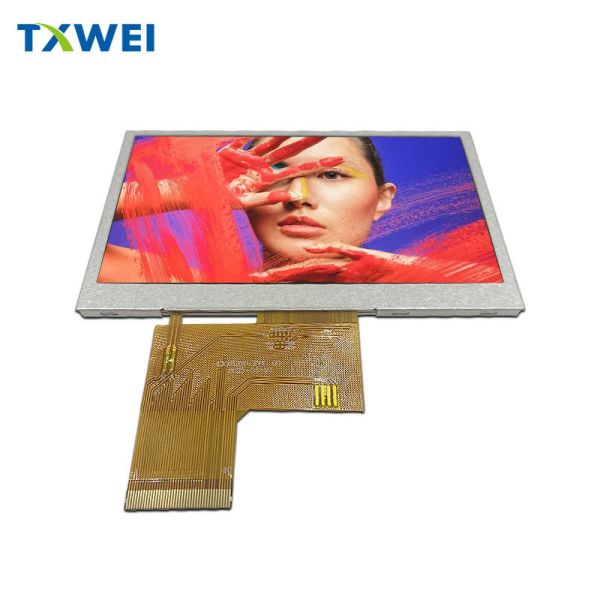 4.3 inch TFT LCD screen 480*272 industrial control medical equipment display screen, home appliance panel display, factory direct supply