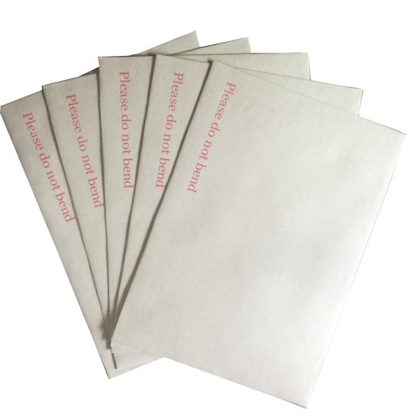 Shipping Mailing Courier Express C4 Grey Board Backed Envelopes with Brown Kraft Paper