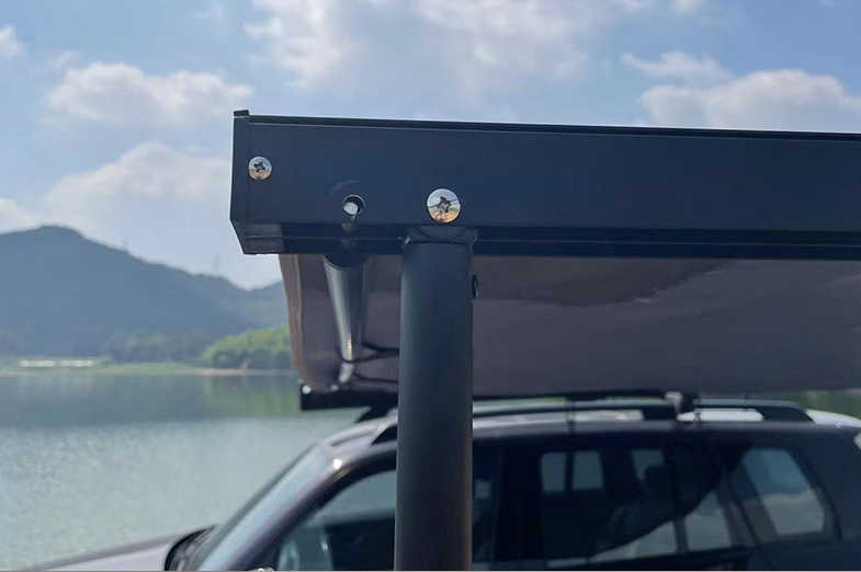 Hot Selling Outdoor Car Awning Tent 4x4 SUV Aluminum Shell Retractable Car Side Awning