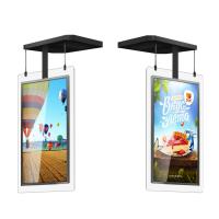 exposição de vidro 43 do LCD do brilho alto do quadro de 8mm 49 55 65 polegadas