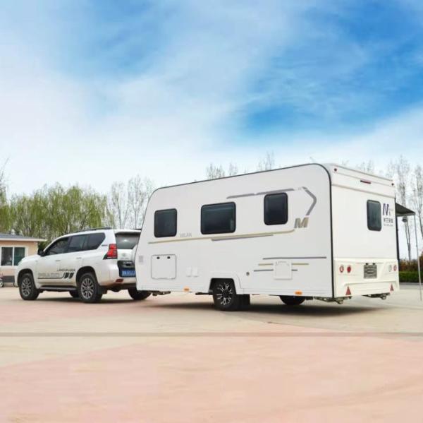 Personnes de la remorque 2-8 de voyage de la caravane rv d'OIN avec des remorques de voyage de personne de la tente 5