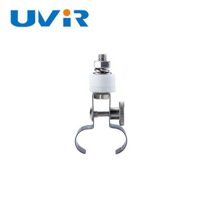 lampe jumelle d'ampoule de 15x33mm de support de vague en céramique infrarouge d'argent pour faire court