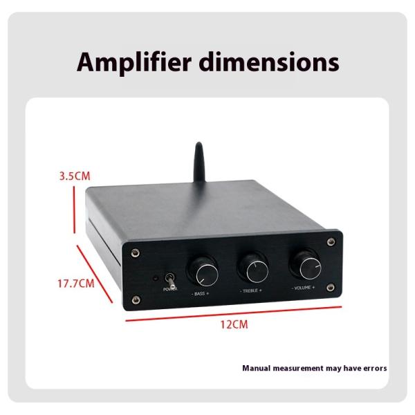 Professional 2.1 Channels 400W High Power HiFi Digital Amplifier for Home Car Audiophile Intel Processor Receiver Amplifiers