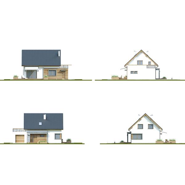 LGS Homes: Modern Prefab Steel Frame Houses Luxury Villa With 4bedroom