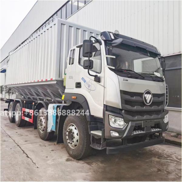 FOTON 8*4 Bulk Feed Truck   Feeding Stuff   Farm Animal Feed Transporter