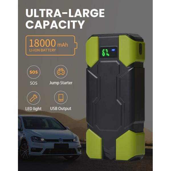 банк SOS силы стартера скачки 3.0L дизельный 18000mAh для располагаться лагерем