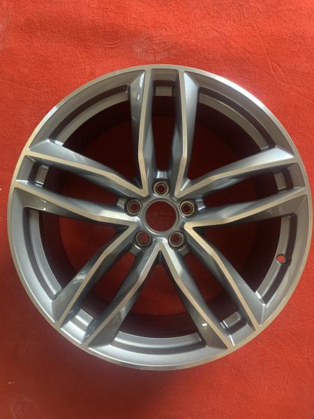 Grey ET37 5x112 5 Double Spoke Wheels 20 Inch Rim For Audi RS6