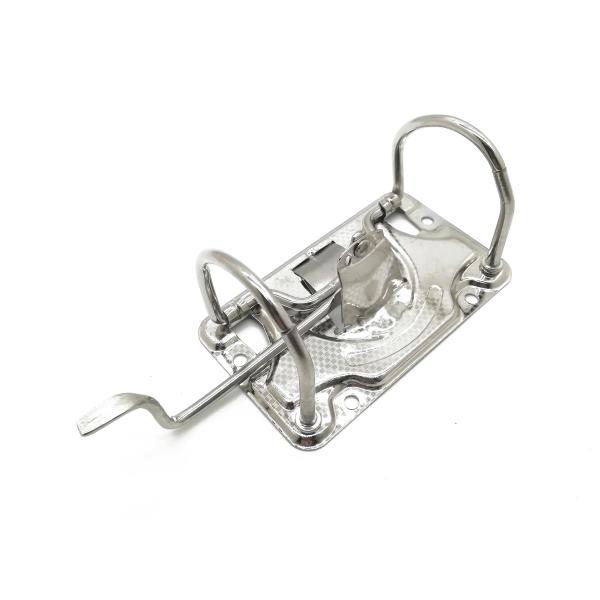 Rectangular Lever Arch Clip 50mm Lever Arch File Locking Clip Silver