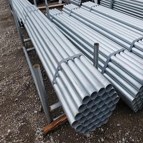 Hot Dipped Galvanized Steel Round Tube Pipe DX51D Z275g 4 Inch Thick
