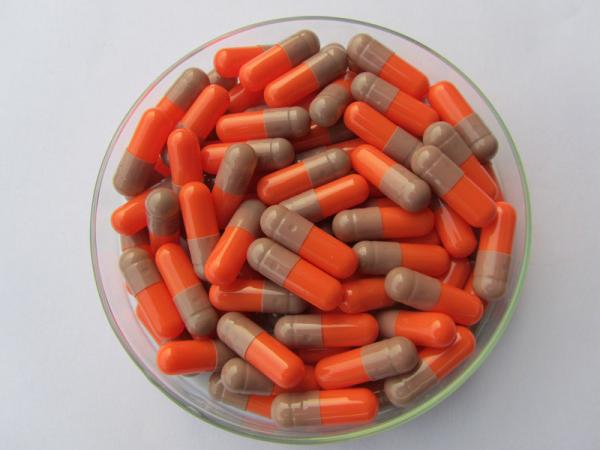 Cápsulas vazias duras farmacêuticas do gel, cápsulas da medicina do vegetariano do tamanho 00