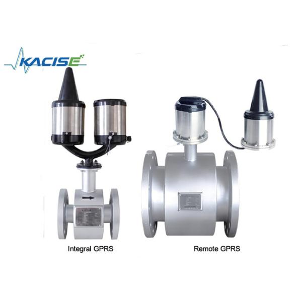 GPRS Wireless Remote IP68 Electromagnetic Flow Meter with 3.6V Lithium Battery Supply for Ammonia and Irrigation