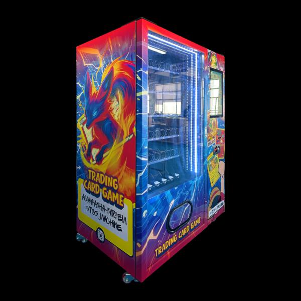 Micron Compact TCG Card Vending Machine for Pokémon & Trading Cards with 21.5 Inch Touch Screen