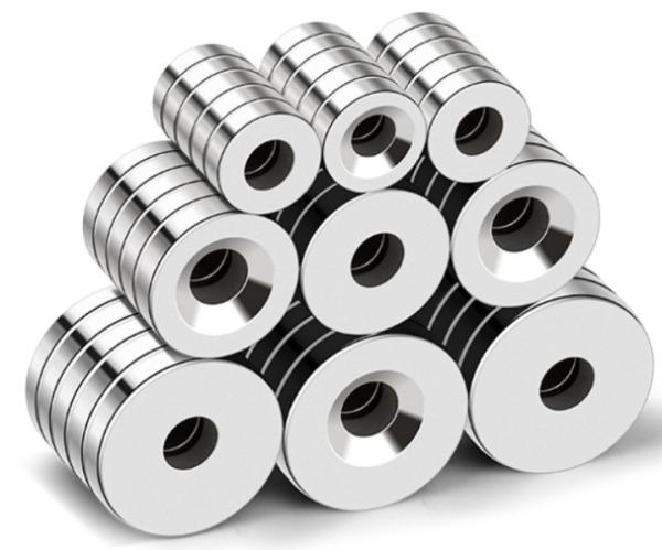 Strong Neodymium Countersunk Disc Magnets Countersunk Rare Earth Magnets
