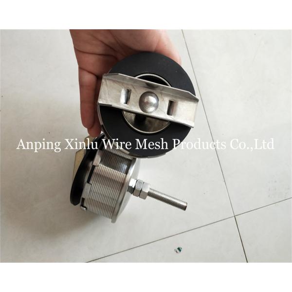 Double Flow Johnson Wedge Wire Hastelloy C Filter Nozzle 300PSI  With Screw M10