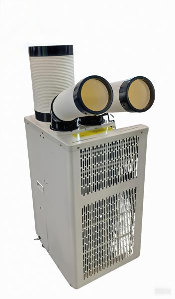 Color naranja portátil enfriador de puntos con bajo ruido enfriador de puntos aire acondicionado pantalla táctil
