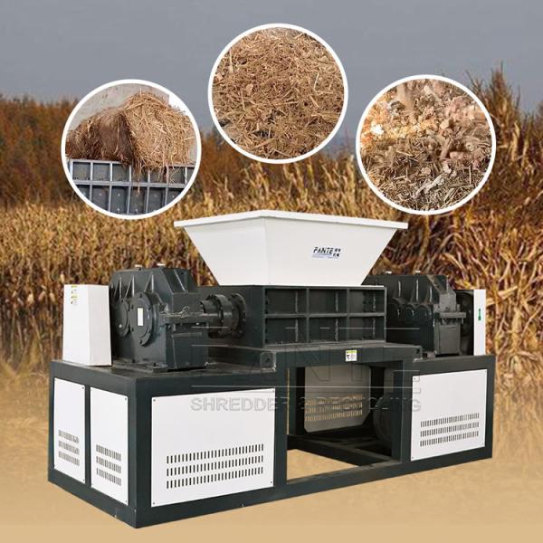 Corn Straw Shredder Machine Agricultural Biomass Shredder for Straw Recycling