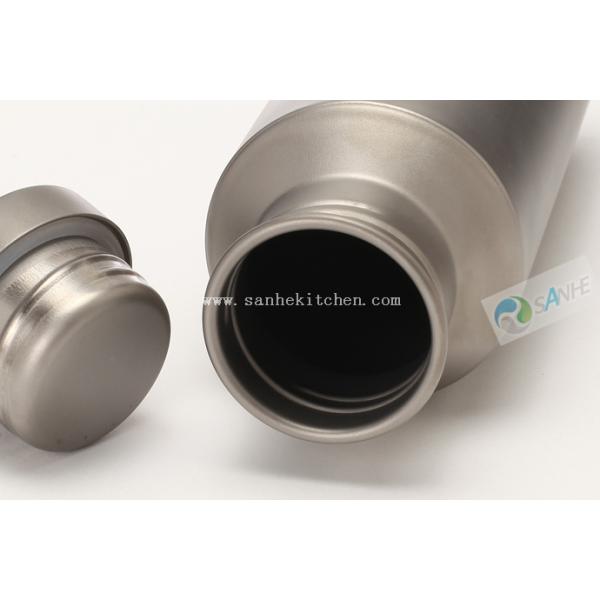 Titanium backpacking water bottle /Camping water cup with lid