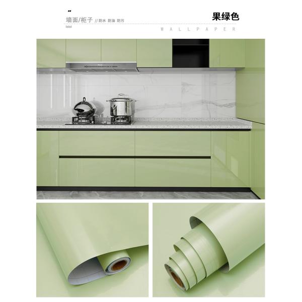 Easy DIY Installation Oil Proof Wallpaper Sticker for Entertainment Furniture Decoration