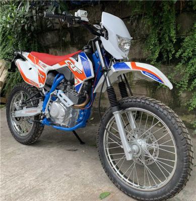 Air Cooling Off Road Motorcycle GR200-L , Dirt Bike Road Bike 80km/h