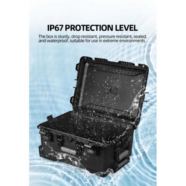 IP67 Waterproof Tool Case 590x420x290mm Custom Logo & Lining