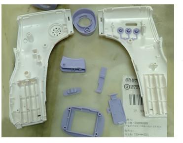 Custom plastic mold injection molding infrared electronic thermometer temperature gun shell injection mold
