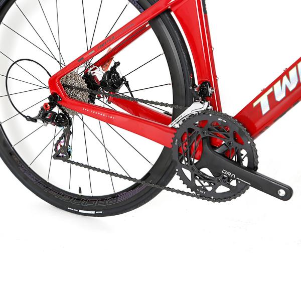 High Modulus T900 Carbon Road Disc Bike TWITTER R10 700C Aluminum Alloy Rim