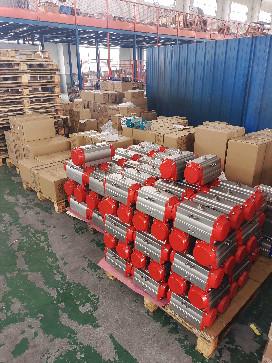 Pneumatic Single Acting rotary Actuator Spring Return Single Effect
